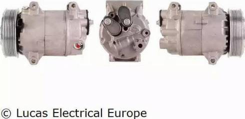 Lucas Electrical ACP552 - Kompresors, Gaisa kond. sistēma ps1.lv