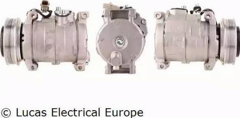 Lucas Electrical ACP574 - Kompresors, Gaisa kond. sistēma ps1.lv