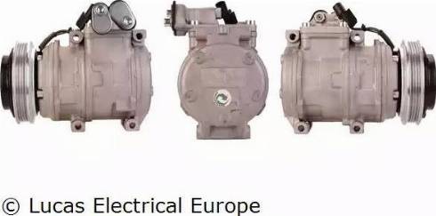 Lucas Electrical ACP190 - Kompresors, Gaisa kond. sistēma ps1.lv