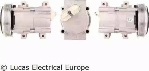 Lucas Electrical ACP166 - Kompresors, Gaisa kond. sistēma ps1.lv