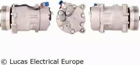 Lucas Electrical ACP115 - Kompresors, Gaisa kond. sistēma ps1.lv