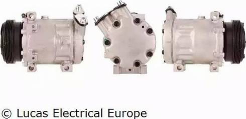Lucas Electrical ACP177 - Kompresors, Gaisa kond. sistēma ps1.lv