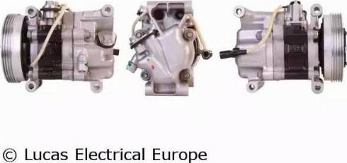 Lucas Electrical ACP835 - Kompresors, Gaisa kond. sistēma ps1.lv