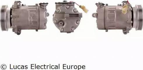 Lucas Electrical ACP292 - Kompresors, Gaisa kond. sistēma ps1.lv
