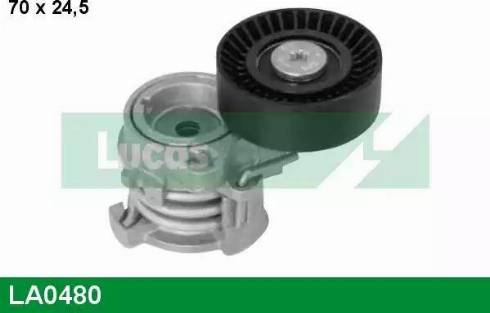 Lucas Engine Drive LA0480 - Siksnas spriegotājs, Ķīļsiksna ps1.lv