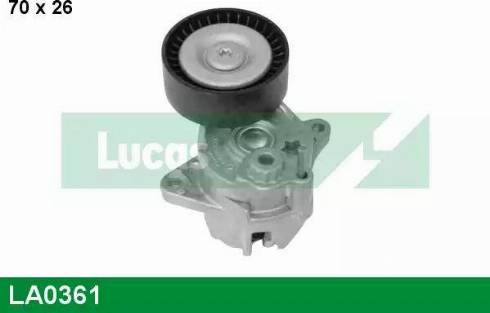 Lucas Engine Drive LA0361 - Siksnas spriegotājs, Ķīļsiksna ps1.lv