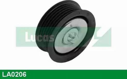 Lucas Engine Drive LA0206 - Spriegotājrullītis, Gāzu sadales mehānisma piedziņas siksna ps1.lv