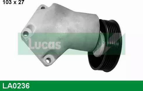 Lucas Engine Drive LA0236 - Siksnas spriegotājs, Ķīļsiksna ps1.lv