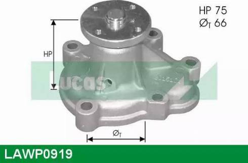 Lucas Engine Drive LAWP0919 - Ūdenssūknis ps1.lv