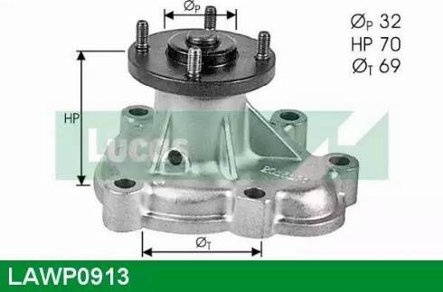 Lucas Engine Drive LAWP0913 - Ūdenssūknis ps1.lv