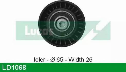 Lucas Engine Drive LD1068 - Parazīt / Vadrullītis, Zobsiksna ps1.lv