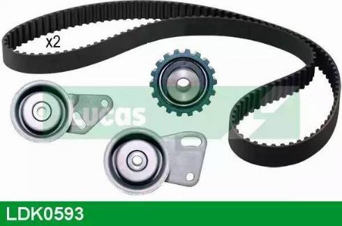 Lucas Engine Drive LDK0593 - Zobsiksnas komplekts ps1.lv