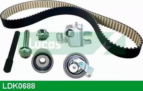 Lucas Engine Drive LDK0688 - Zobsiksnas komplekts ps1.lv