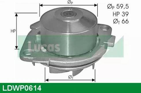 Lucas Engine Drive LDWP0614 - Ūdenssūknis ps1.lv