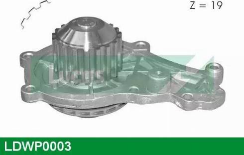 Lucas Engine Drive LDWP0003 - Ūdenssūknis ps1.lv