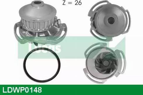 Lucas Engine Drive LDWP0148 - Ūdenssūknis ps1.lv