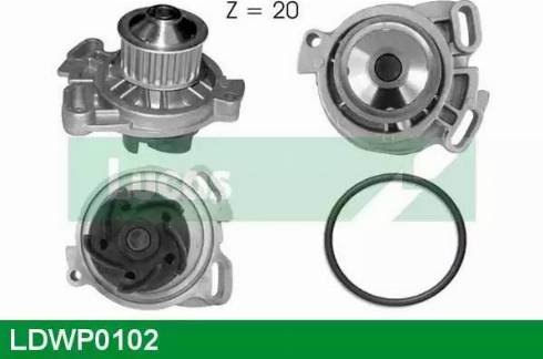 Lucas Engine Drive LDWP0102 - Ūdenssūknis ps1.lv