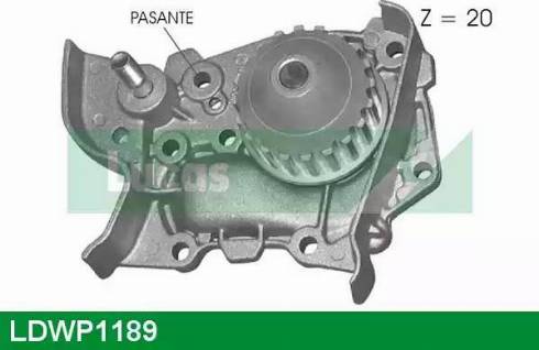 Lucas Engine Drive LDWP1189 - Ūdenssūknis ps1.lv