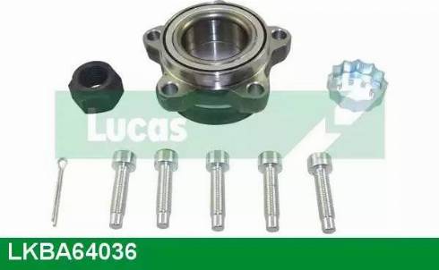 Lucas Engine Drive LKBA64036 - Riteņa rumbas gultņa komplekts ps1.lv