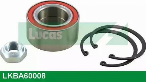 Lucas Engine Drive LKBA60008 - Riteņa rumbas gultņa komplekts ps1.lv