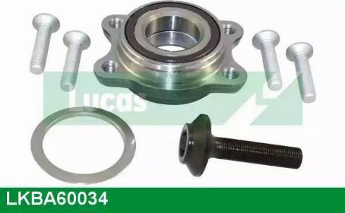 Lucas Engine Drive LKBA60034 - Riteņa rumbas gultņa komplekts ps1.lv