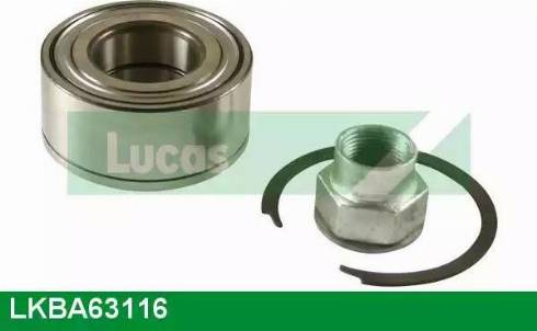 Lucas Engine Drive LKBA63116 - Riteņa rumbas gultņa komplekts ps1.lv