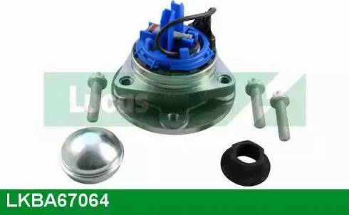 Lucas Engine Drive LKBA67064 - Riteņa rumbas gultņa komplekts ps1.lv