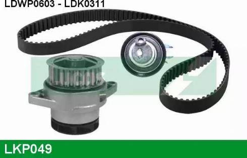 Lucas Engine Drive LKP049 - Ūdenssūknis + Zobsiksnas komplekts ps1.lv