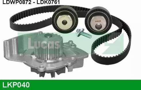 Lucas Engine Drive LKP040 - Ūdenssūknis + Zobsiksnas komplekts ps1.lv