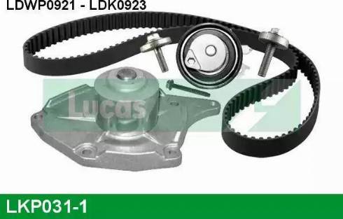 Lucas Engine Drive LKP031-1 - Ūdenssūknis + Zobsiksnas komplekts ps1.lv