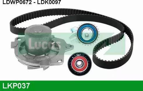 Lucas Engine Drive LKP037 - Ūdenssūknis + Zobsiksnas komplekts ps1.lv