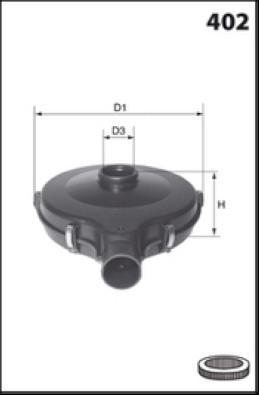 Lucas Filters LFAF496 - Gaisa filtrs ps1.lv