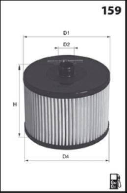 Lucas Filters LFDE142 - Degvielas filtrs ps1.lv