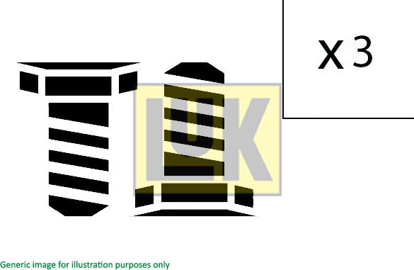 LUK 411 0156 11 - Skrūvju komplekts, Spararats ps1.lv