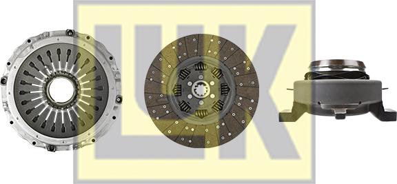 LUK 640 3052 00 - Sajūga komplekts ps1.lv