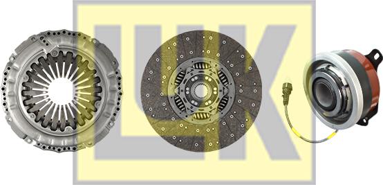 LUK 643 3421 33 - Sajūga komplekts ps1.lv