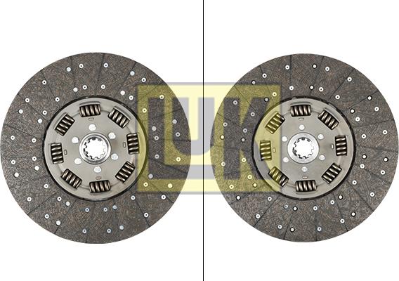 LUK 340 0050 10 - Sajūga disks ps1.lv