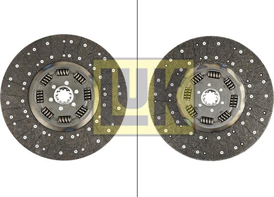 LUK 343 0061 10 - Sajūga disks ps1.lv