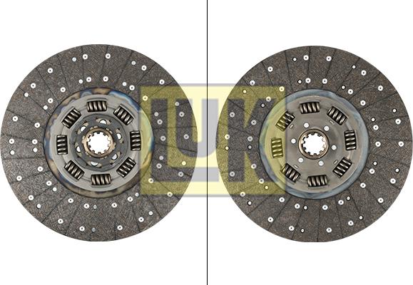 LUK 343 0081 10 - Sajūga disks ps1.lv