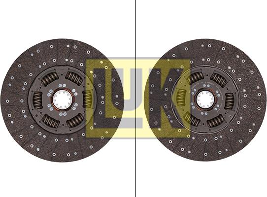 LUK 343 0204 10 - Sajūga disks ps1.lv