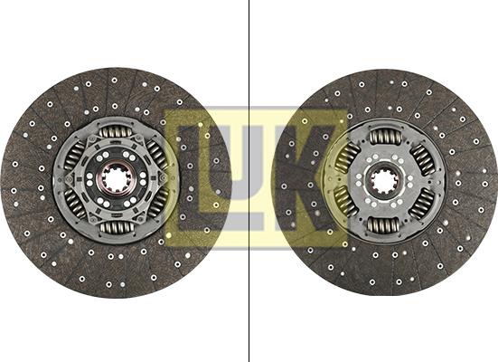 LUK 343 0229 10 - Sajūga disks ps1.lv