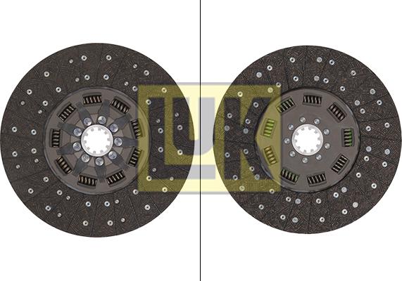 LUK 335 0058 10 - Sajūga disks ps1.lv