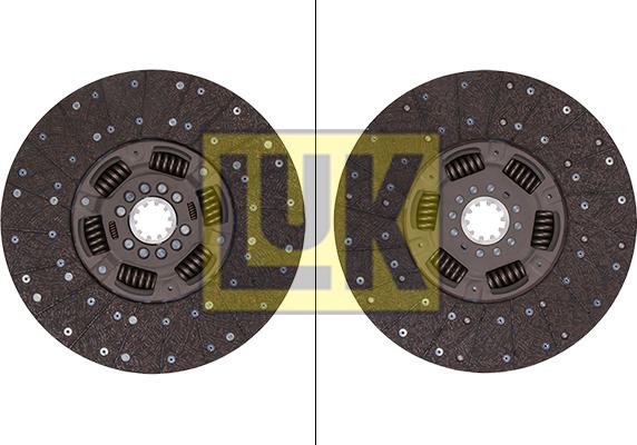 LUK 336 0012 10 - Sajūga disks ps1.lv