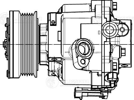 Luzar LCAC0595 - Kompresors, Gaisa kond. sistēma ps1.lv