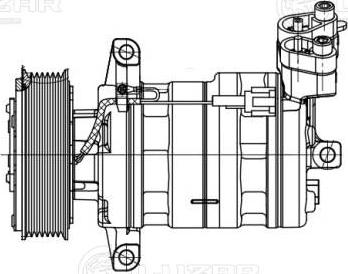 Luzar LCAC 14AX - Kompresors, Gaisa kond. sistēma ps1.lv