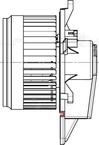 Luzar LFh 0377 - Elektromotors, Salona ventilācija ps1.lv