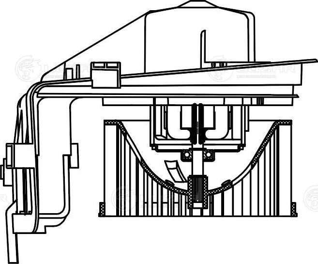 Luzar LFh 1807 - Elektromotors, Salona ventilācija ps1.lv