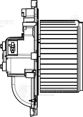 Luzar LFh 2052 - Elektromotors, Salona ventilācija ps1.lv