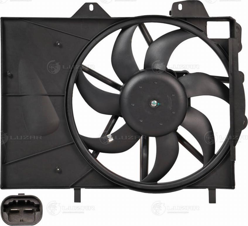 Luzar LFK 2007 - Ventilators, Motora dzesēšanas sistēma ps1.lv