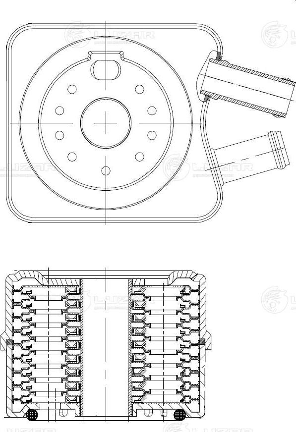 Luzar LOc 1828 - Eļļas radiators, Motoreļļa ps1.lv